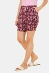 Amante Sleep Shorts - Winter Bloom Print — thumbnail 2